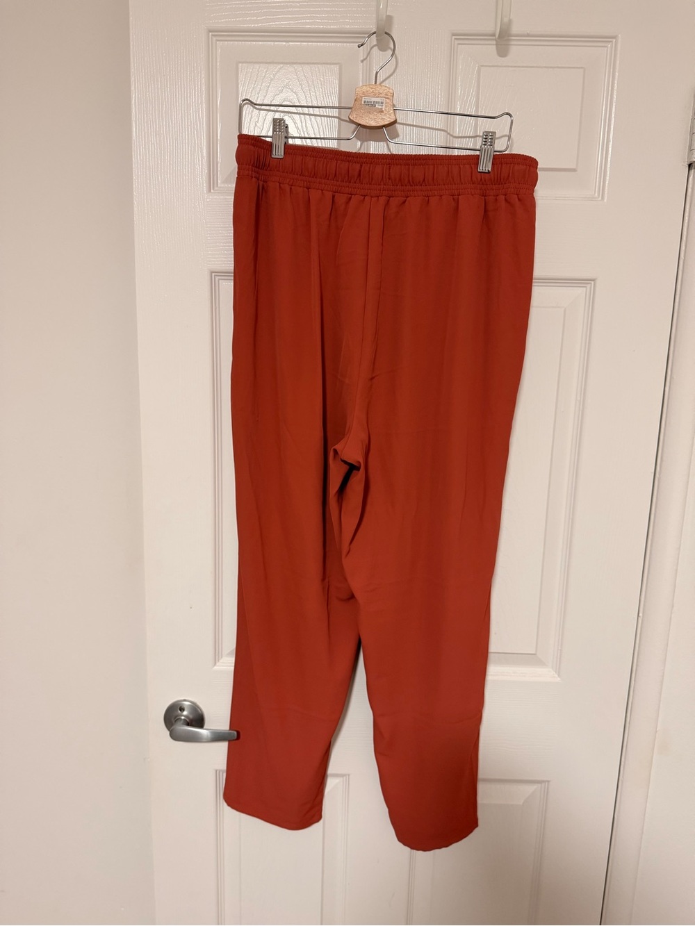 MELLODAY Rust Drawstring Track Pants - Picture 3 of 3
